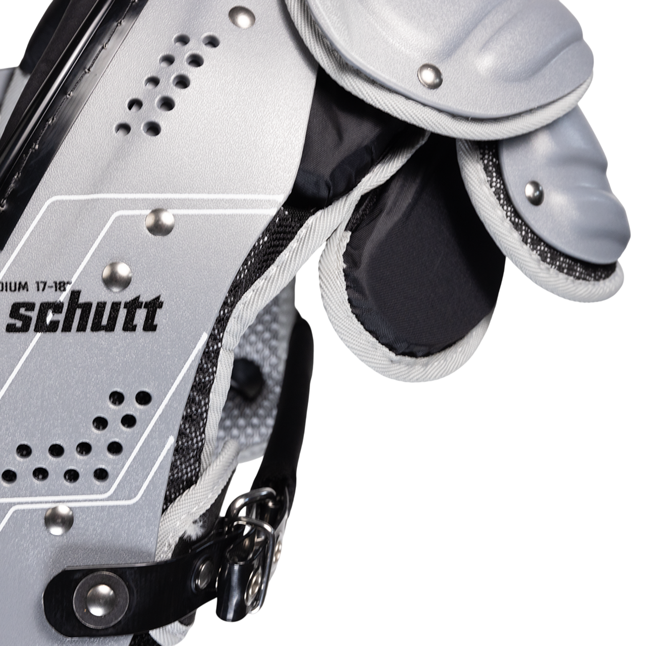 Schutt XV Hybrid Football Shoulder Pads - Thumbnail 2