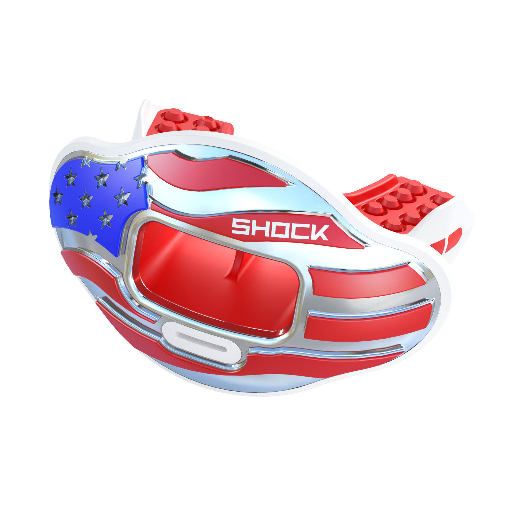 Shock Doctor Men's 3 Pack Max AirFlow 2.0 Football Mouthguard - Picture 8 of 10