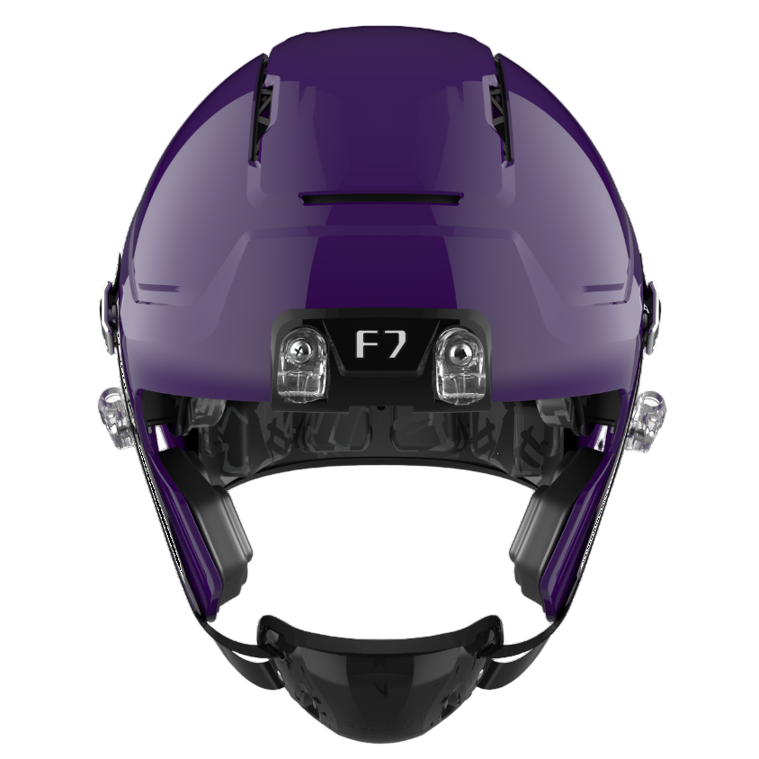 f7 helmet purple Schutt F7 AiR Adult Football Helmet
