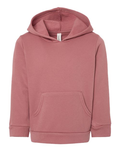 BELLA + CANVAS Toddler Sponge Fleece Pullover Hoodie - Picture 7 of 8