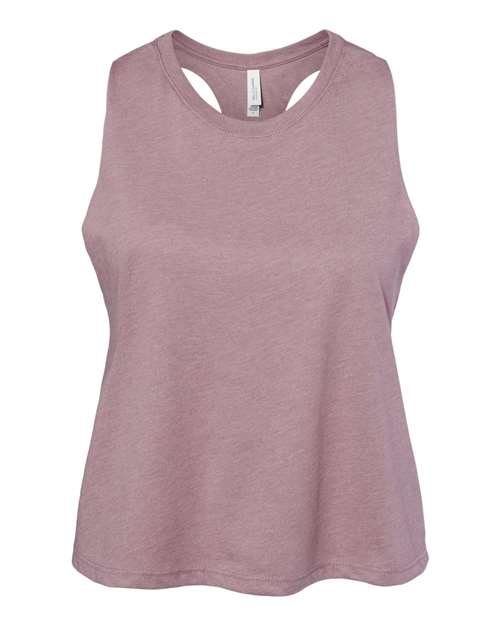 BELLA+CANVAS Women's Racerback Cropped Tank. BC6682 - Picture 23 of 34