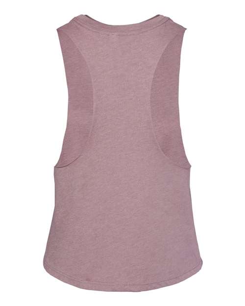 BELLA+CANVAS Women's Racerback Cropped Tank. BC6682 - Picture 24 of 34