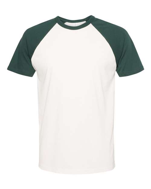 Next Level Unisex Cotton Raglan T-Shirt - Picture 14 of 17