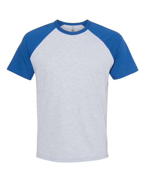 Next Level Unisex Cotton Raglan T-Shirt - Picture 17 of 17