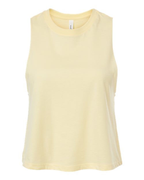 BELLA+CANVAS Women's Racerback Cropped Tank. BC6682 - Picture 14 of 34