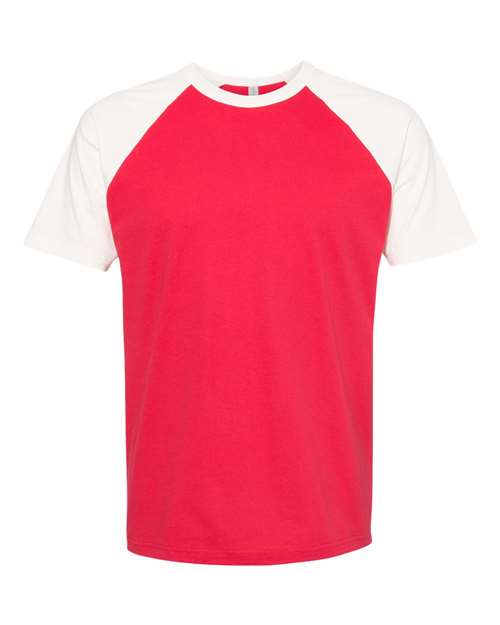 Next Level Unisex Cotton Raglan T-Shirt - Picture 16 of 17