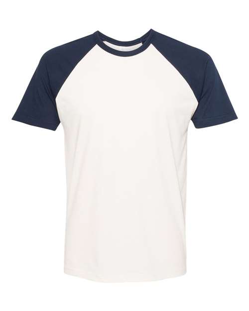 Next Level Unisex Cotton Raglan T-Shirt - Picture 15 of 17
