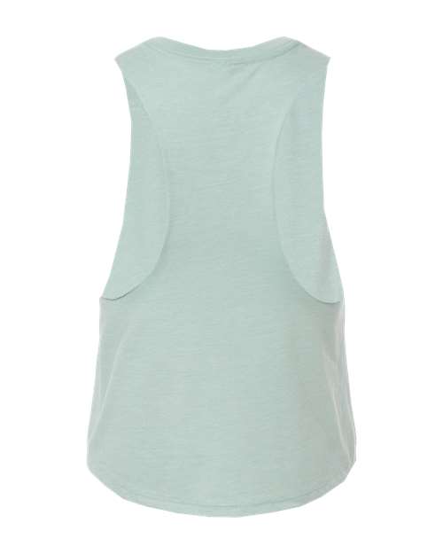 BELLA+CANVAS Women's Racerback Cropped Tank. BC6682 - Picture 11 of 34