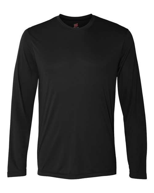 Hanes Men's Cool DRI Long Sleeve Performance T-Shirt - Picture 6 of 8