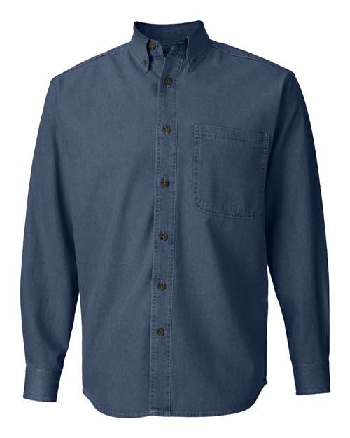 Camisa vaquera manga larga Sierra Pacific para hombre - Imagen 3 de 4