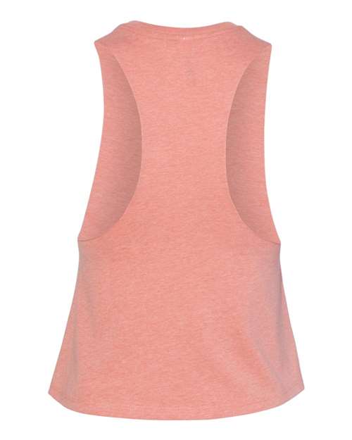 BELLA+CANVAS Women's Racerback Cropped Tank. BC6682 - Picture 28 of 34
