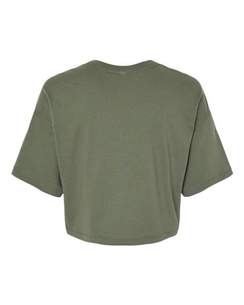 BELLA + CANVAS Women's Jersey Crop Tee - Picture 7 of 13
