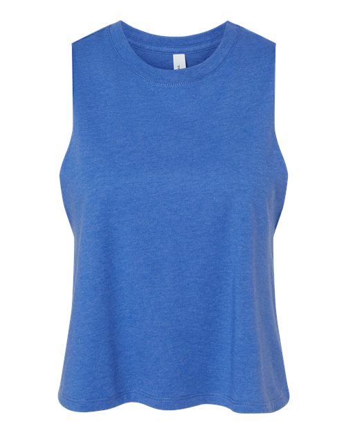 BELLA+CANVAS Women's Racerback Cropped Tank. BC6682 - Picture 29 of 34
