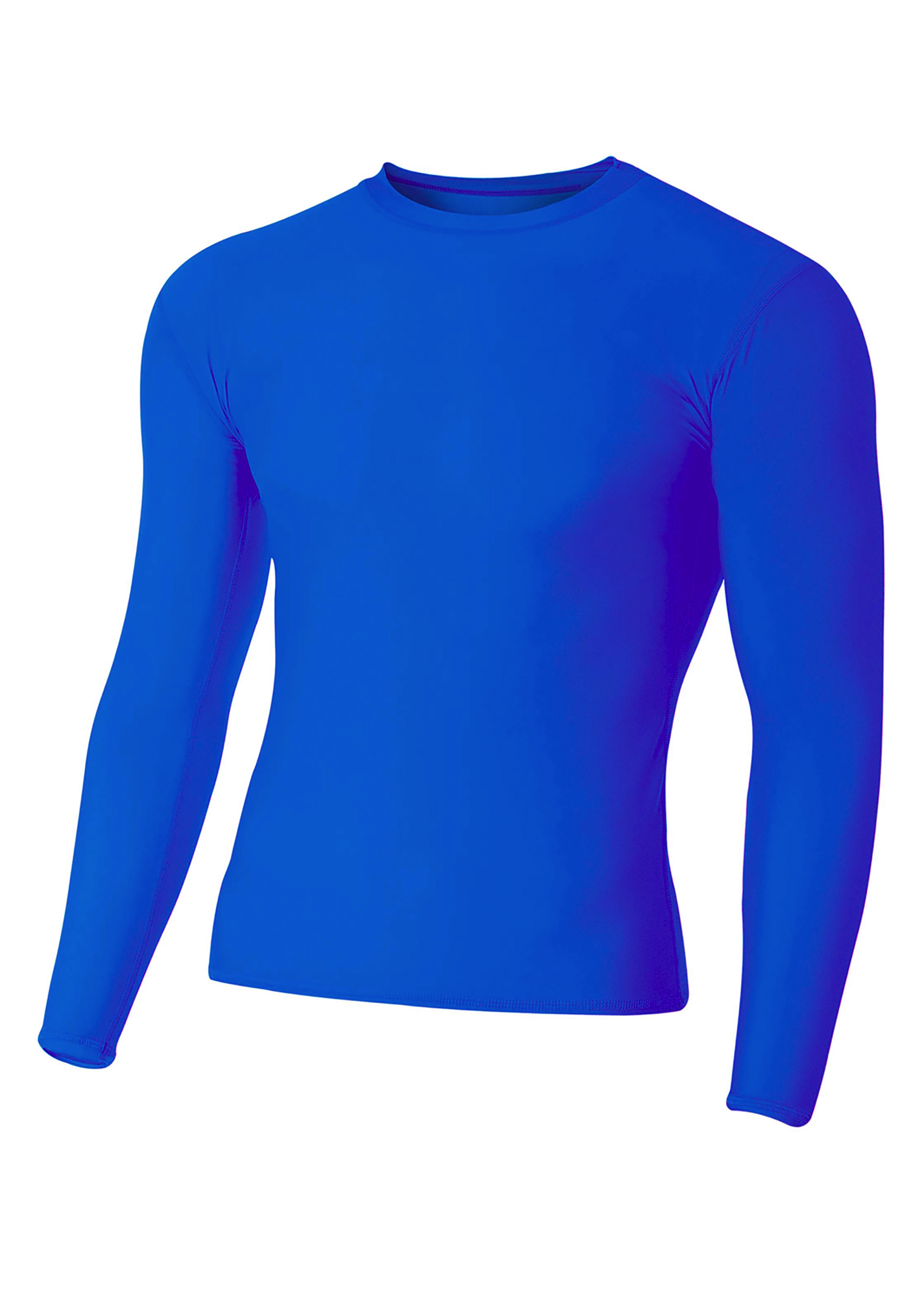A4 Men's Long Sleeve Compression Crew - 第 7/10 張圖片