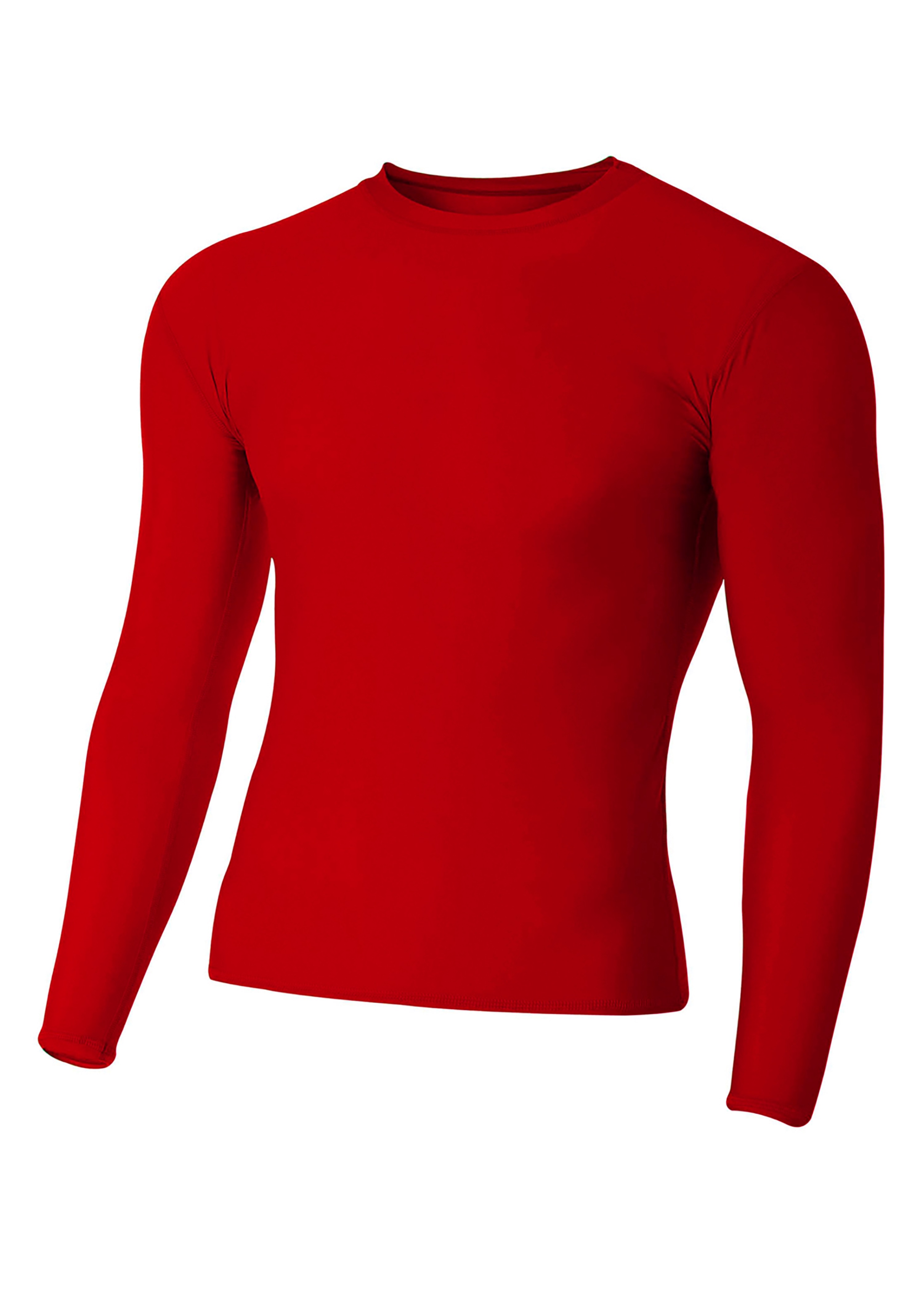 A4 Men's Long Sleeve Compression Crew - 第 8/10 張圖片
