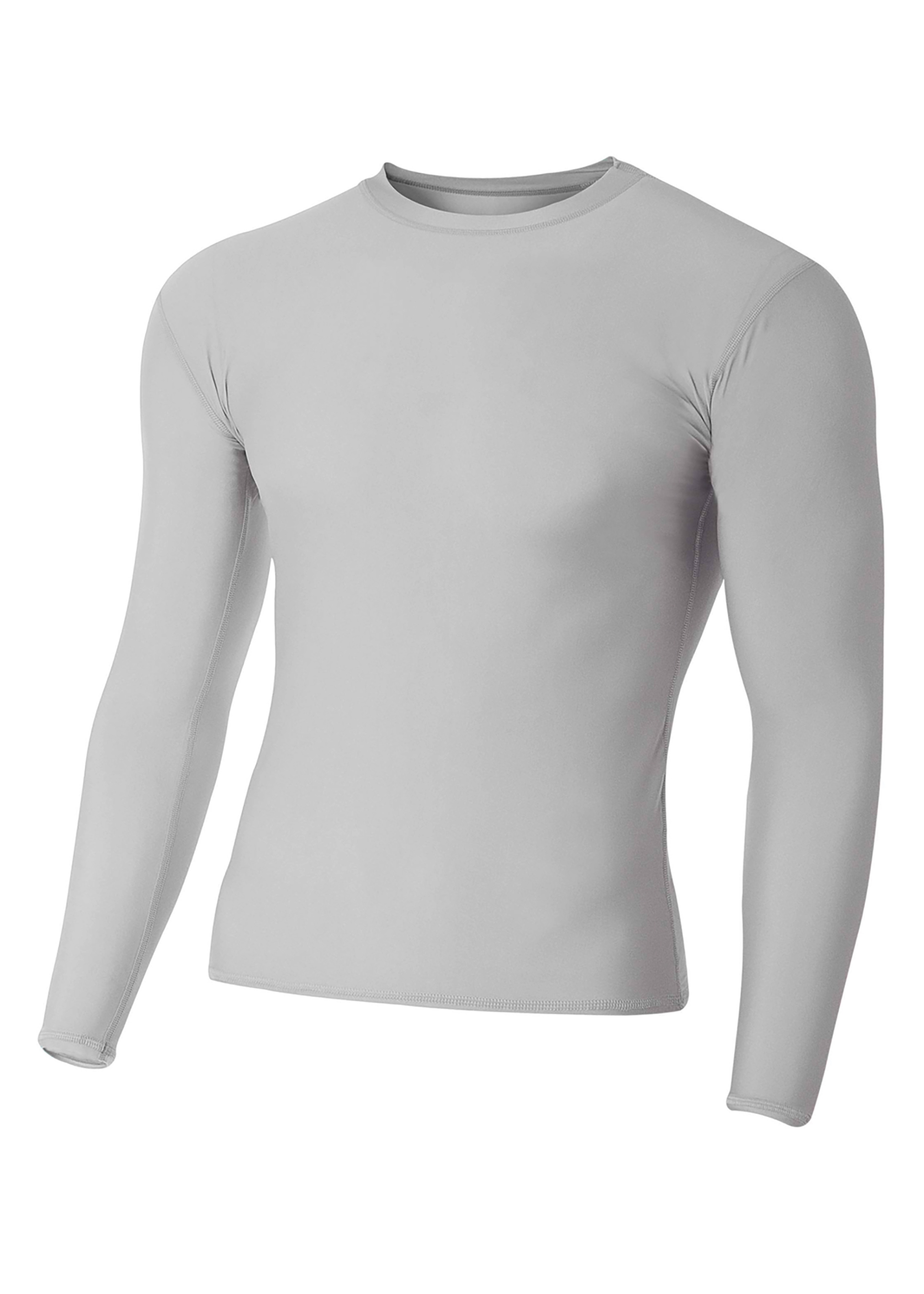 A4 Men's Long Sleeve Compression Crew - 第 9/10 張圖片