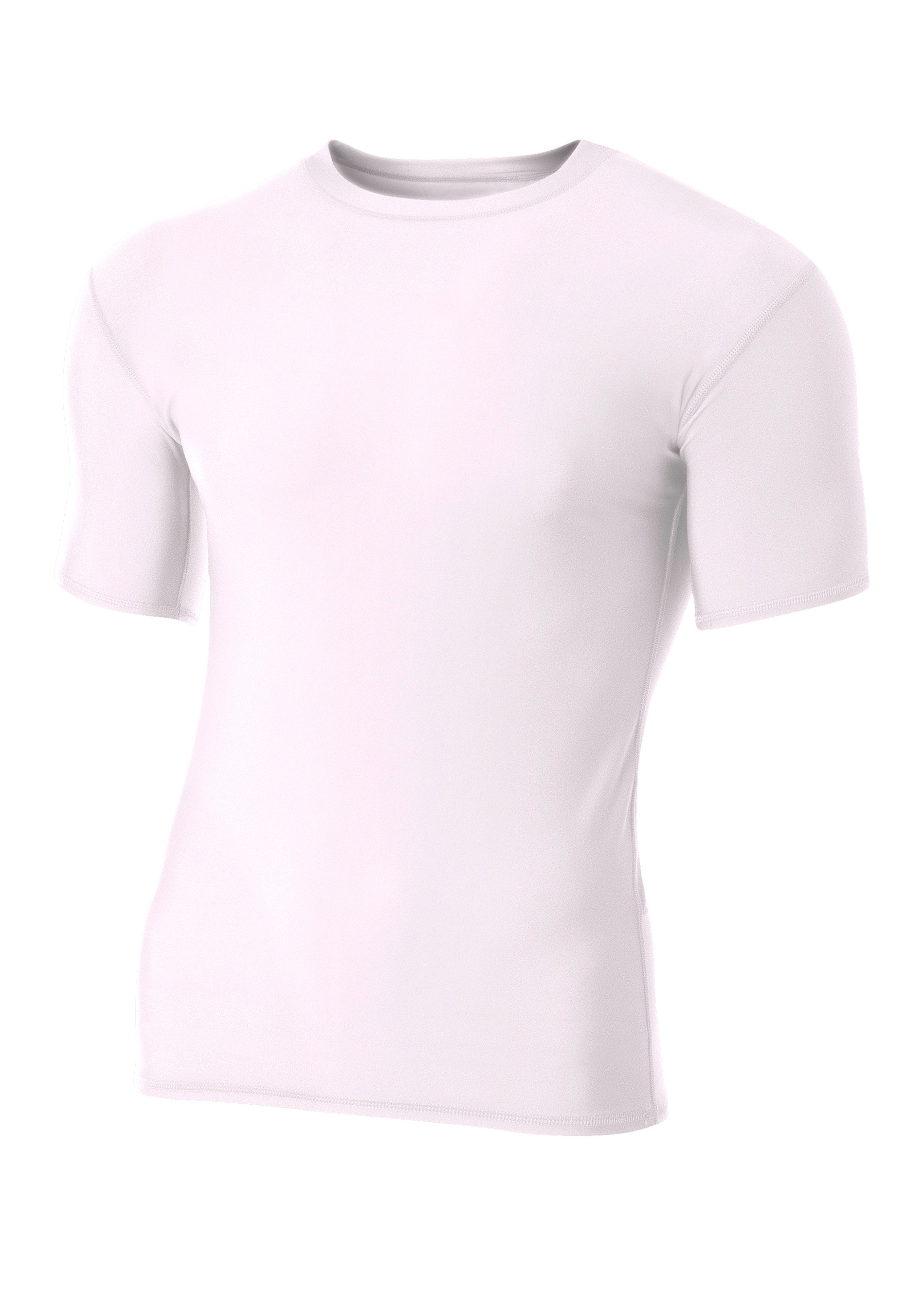 A4 Youth Short Sleeve Compression Crew T Shirt - Picture 10 of 10