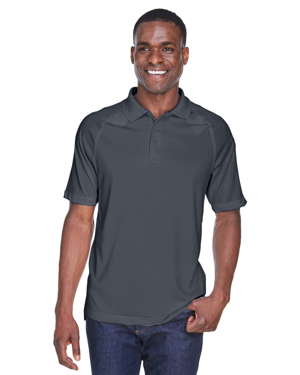 Harriton Men's Tactical Performance Polo - Picture 5 of 10