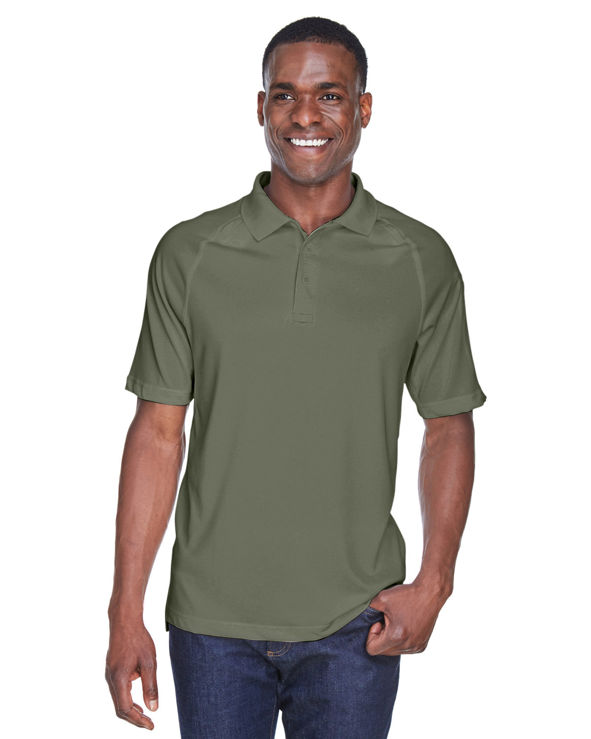 Harriton Men's Tactical Performance Polo - Picture 9 of 10