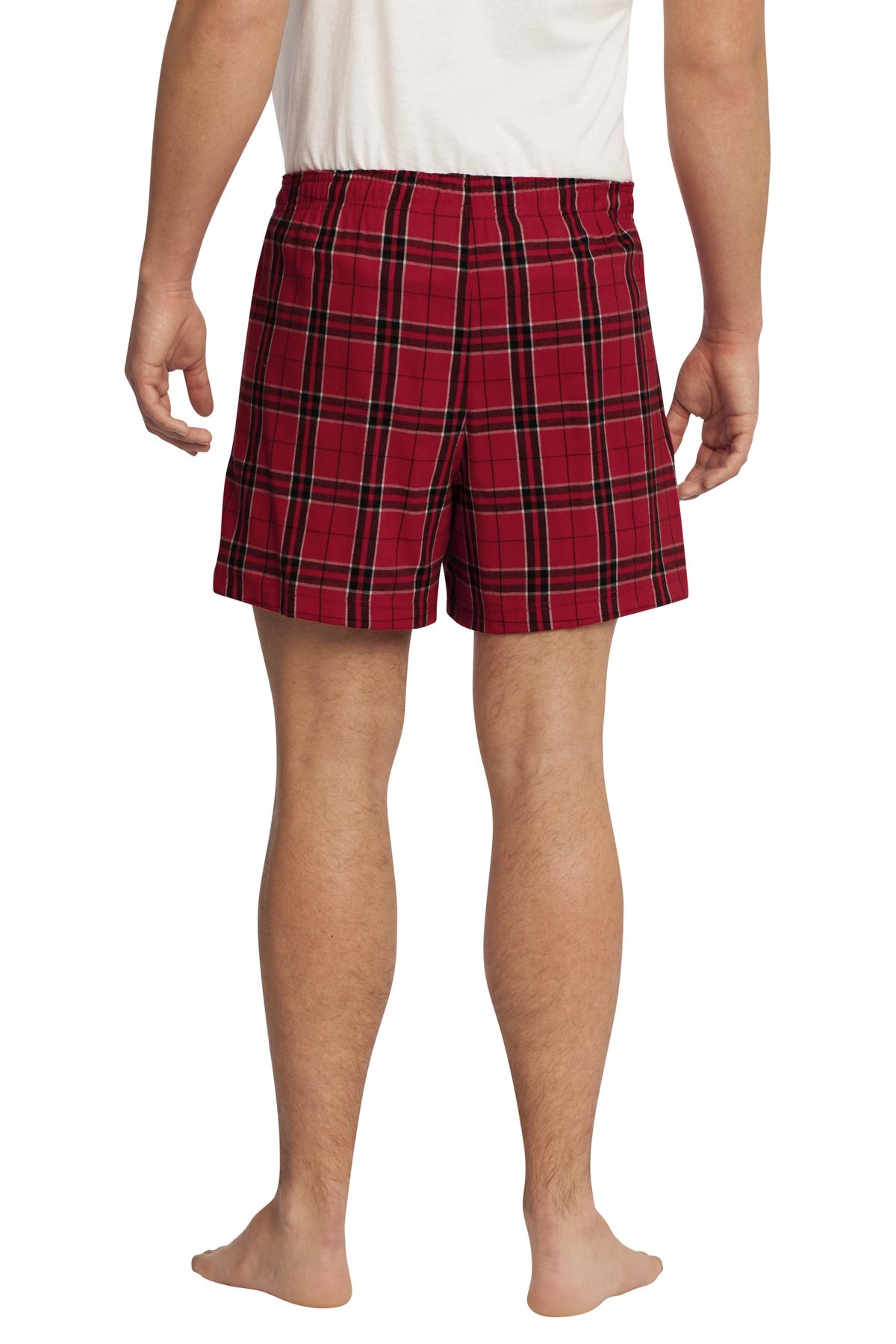 District Teen Men's Flannel Plaid Boxer. DT1801 - Picture 19 of 29