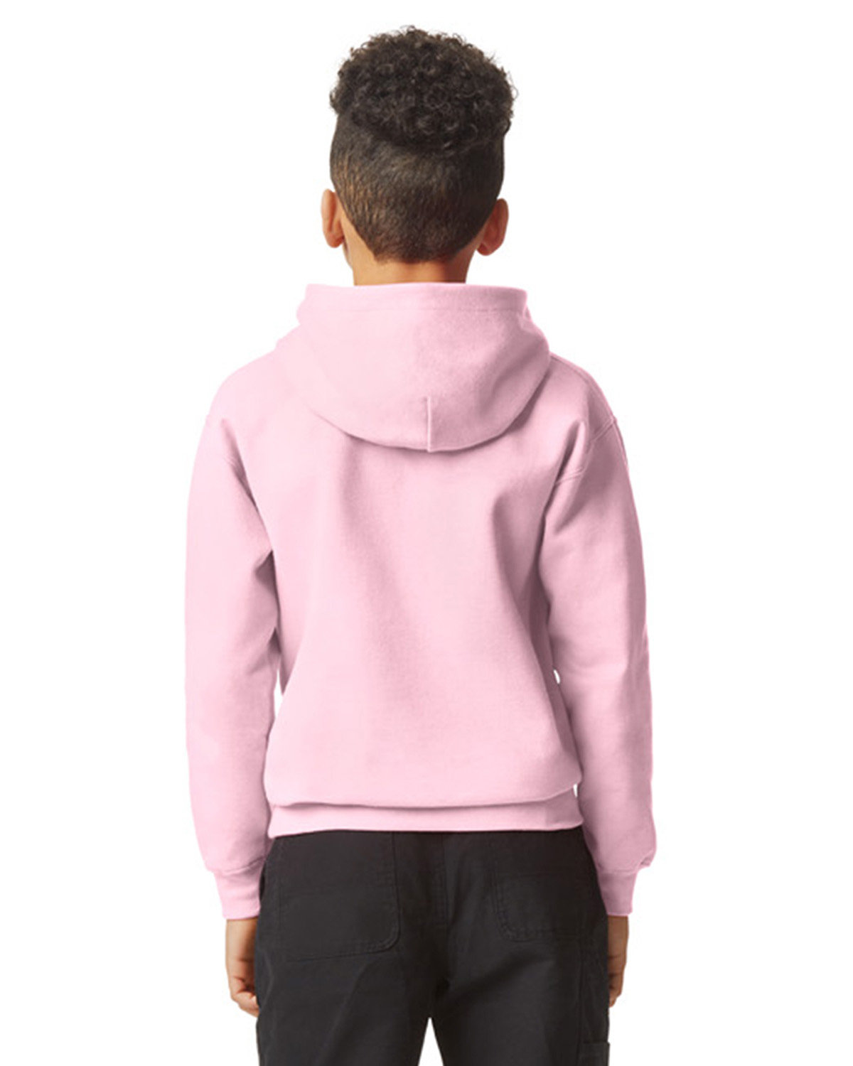 Gildan Youth Softstyle Fleece Hooded Sweatshirt - Picture 15 of 46