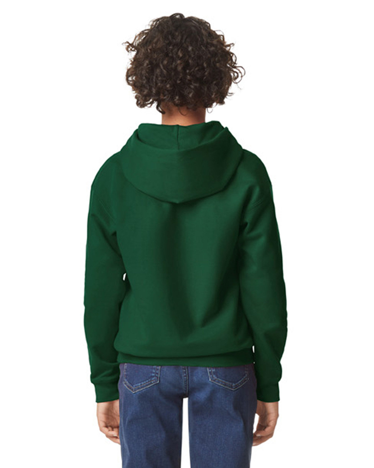 Gildan Youth Softstyle Fleece Hooded Sweatshirt - Picture 12 of 46