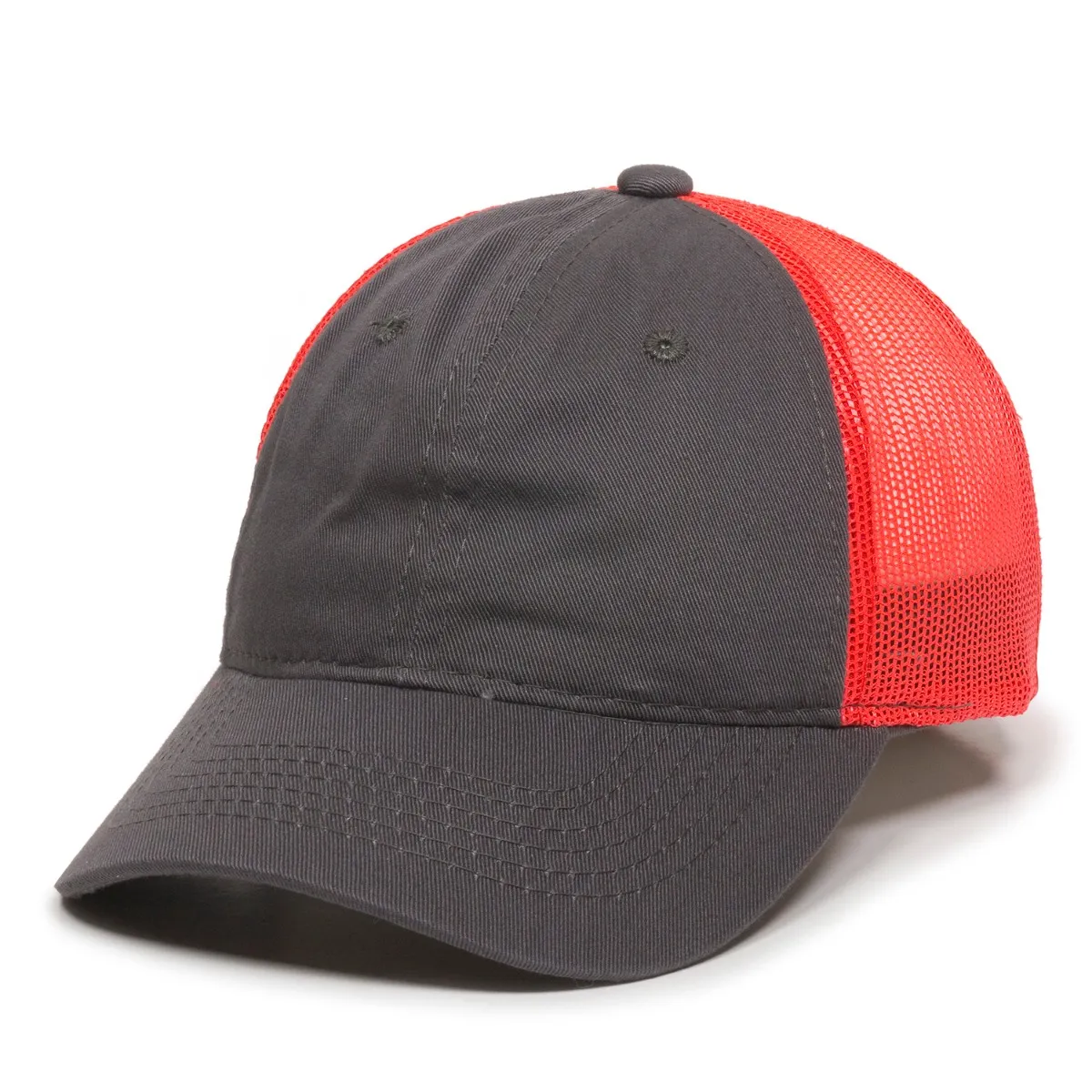 Outdoor Cap FWT-130 Garment Washed Unstructured Trucker Hat - Picture 101 of 265