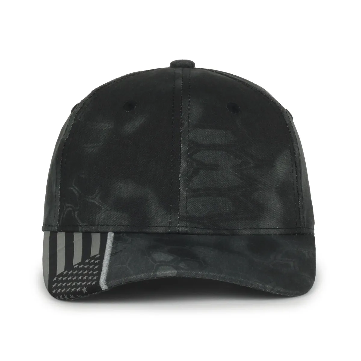 Outdoor Cap CWF-305 Woven Flag Structured Solid Back Hat - Picture 11 of 44