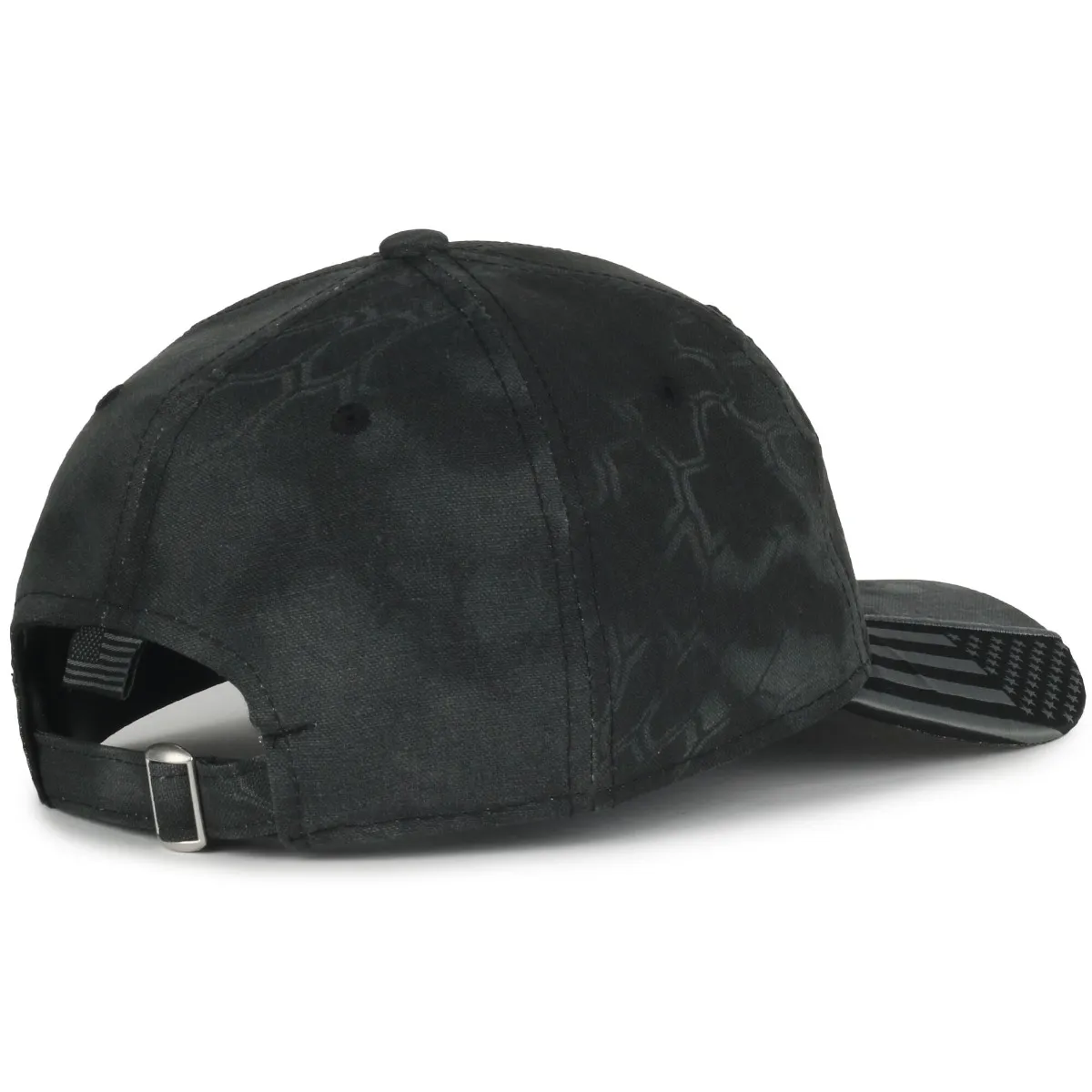 Outdoor Cap CWF-305 Woven Flag Structured Solid Back Hat - Picture 13 of 44