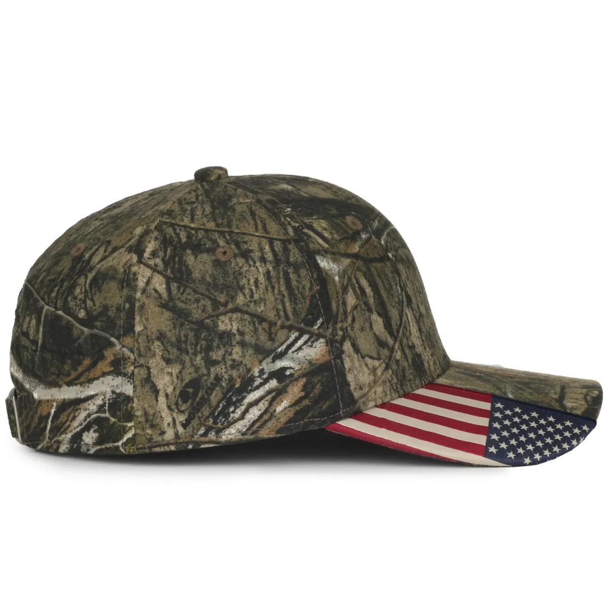 Outdoor Cap CWF-305 Woven Flag Structured Solid Back Hat - Picture 20 of 44