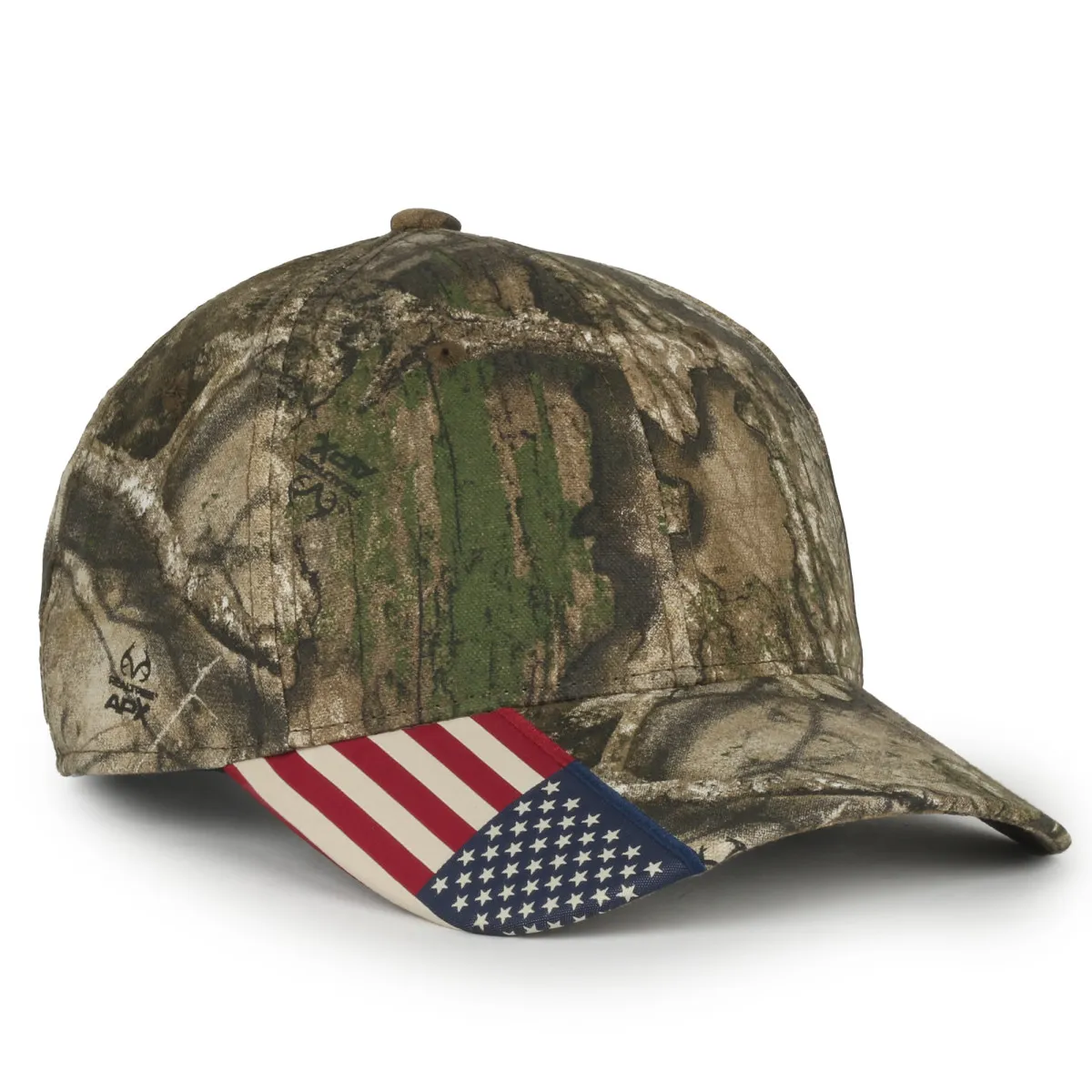 Outdoor Cap CWF-305 Woven Flag Structured Solid Back Hat - Picture 37 of 44