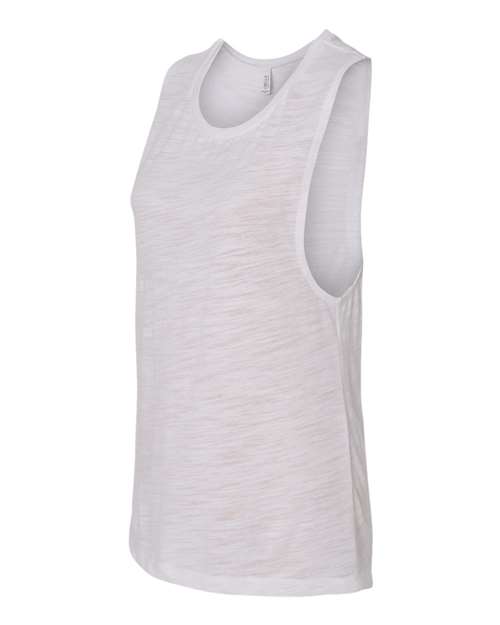 BELLA+CANVAS Women's Flowy Scoop Muscle Tank Top BC8803 - Picture 91 of 92