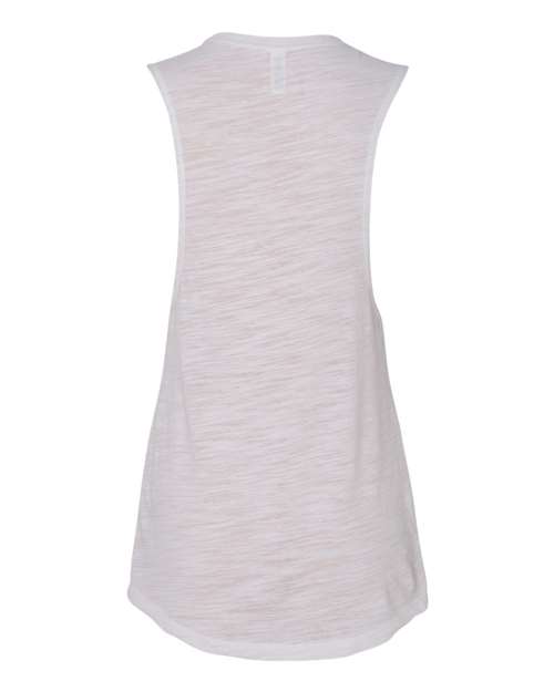 BELLA+CANVAS Women's Flowy Scoop Muscle Tank Top BC8803 - Picture 92 of 92