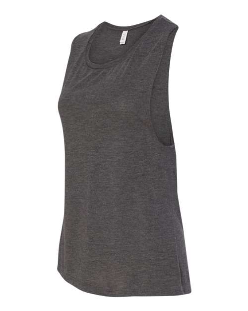 BELLA+CANVAS Women's Flowy Scoop Muscle Tank Top BC8803 - Picture 25 of 92
