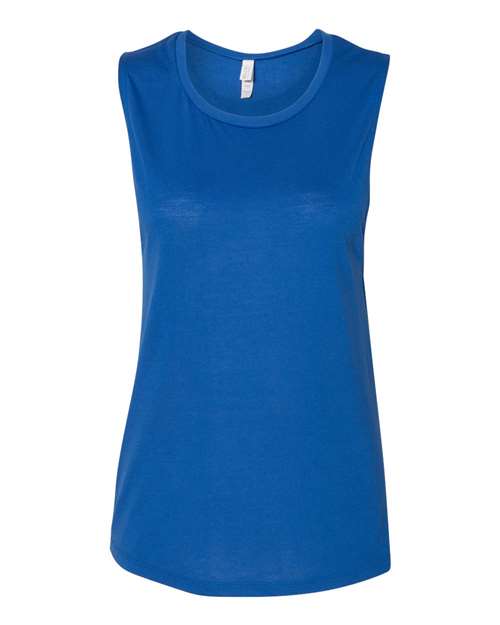 BELLA+CANVAS Women's Flowy Scoop Muscle Tank Top BC8803 - Picture 79 of 92