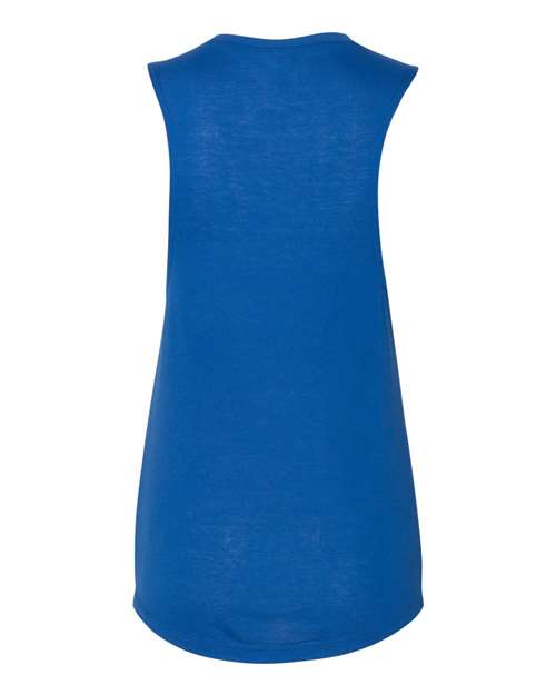 BELLA+CANVAS Women's Flowy Scoop Muscle Tank Top BC8803 - Picture 80 of 92
