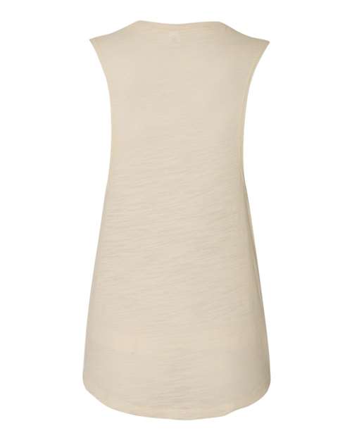 BELLA+CANVAS Women's Flowy Scoop Muscle Tank Top BC8803 - Picture 62 of 92