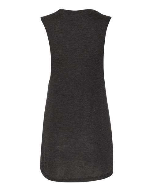 BELLA+CANVAS Women's Flowy Scoop Muscle Tank Top BC8803 - Picture 12 of 92