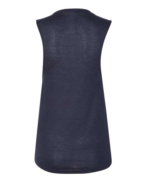 BELLA+CANVAS Women's Flowy Scoop Muscle Tank Top BC8803 - Picture 55 of 92