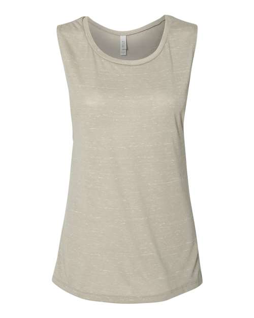 BELLA+CANVAS Women's Flowy Scoop Muscle Tank Top BC8803 - Picture 71 of 92