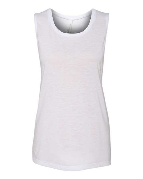 BELLA+CANVAS Women's Flowy Scoop Muscle Tank Top BC8803 - Picture 84 of 92