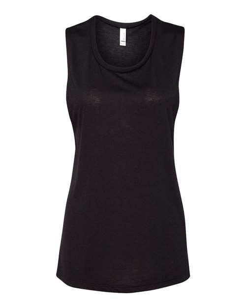 BELLA+CANVAS Women's Flowy Scoop Muscle Tank Top BC8803 - Picture 8 of 92
