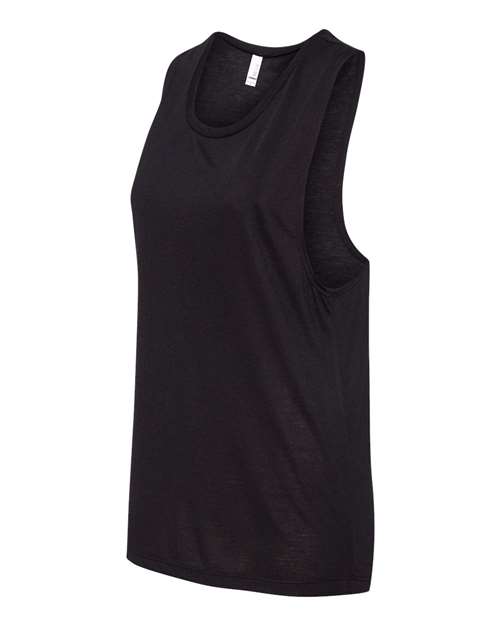 BELLA+CANVAS Women's Flowy Scoop Muscle Tank Top BC8803 - Picture 9 of 92