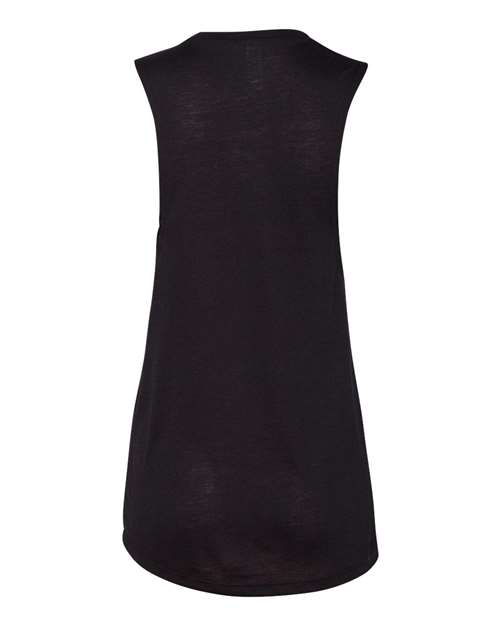 BELLA+CANVAS Women's Flowy Scoop Muscle Tank Top BC8803 - Picture 10 of 92