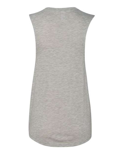 BELLA+CANVAS Women's Flowy Scoop Muscle Tank Top BC8803 - Picture 7 of 92