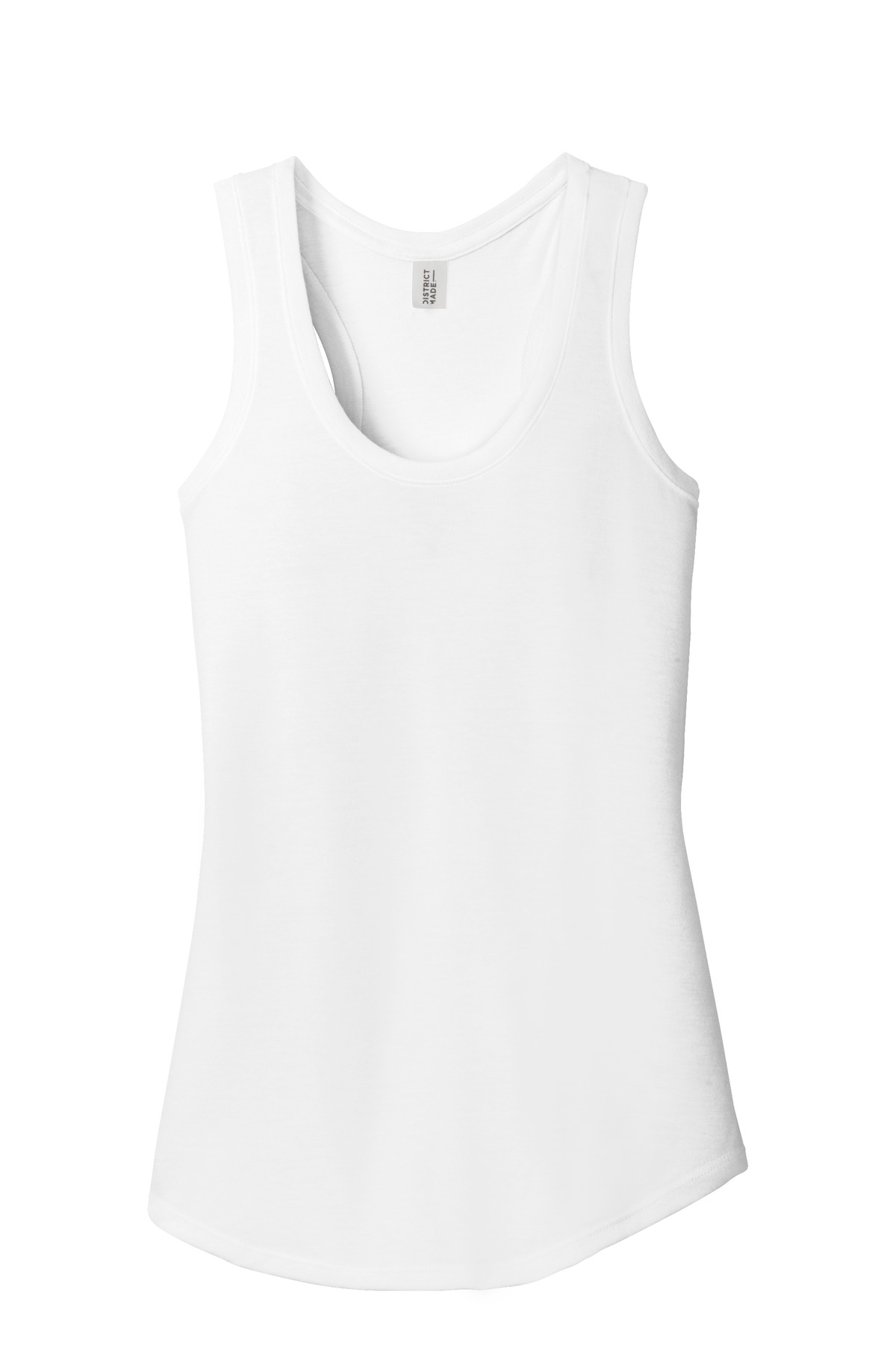 District Women's Perfect Tri Racerback Tank. DM138L - Picture 56 of 57