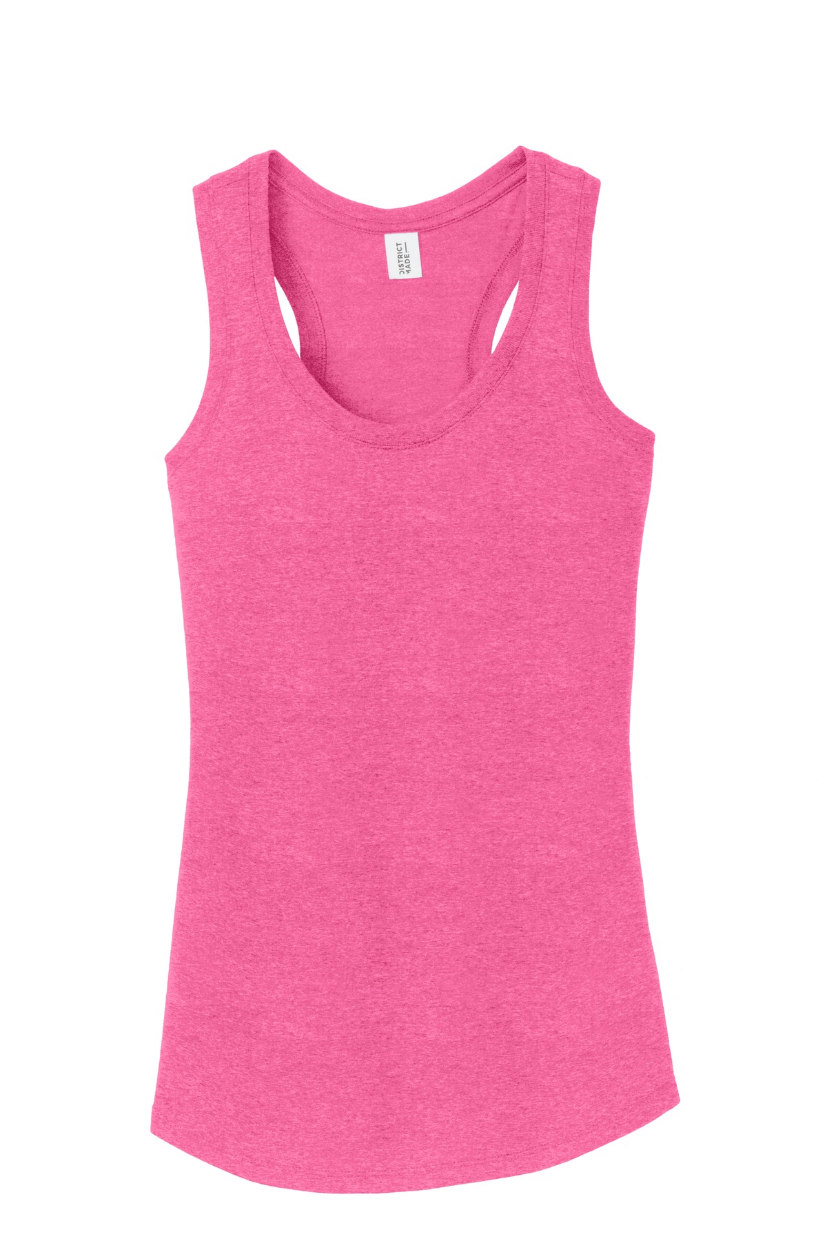 District Women's Perfect Tri Racerback Tank. DM138L - Picture 12 of 57