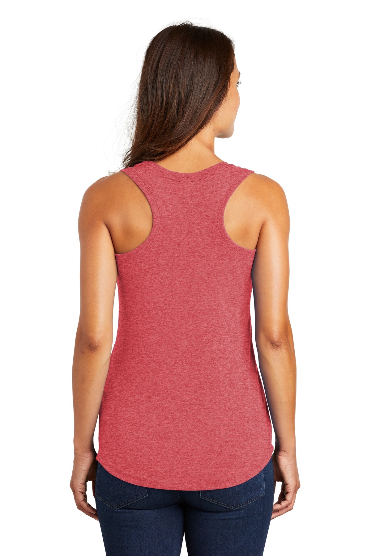 District Women's Perfect Tri Racerback Tank. DM138L - Picture 43 of 57