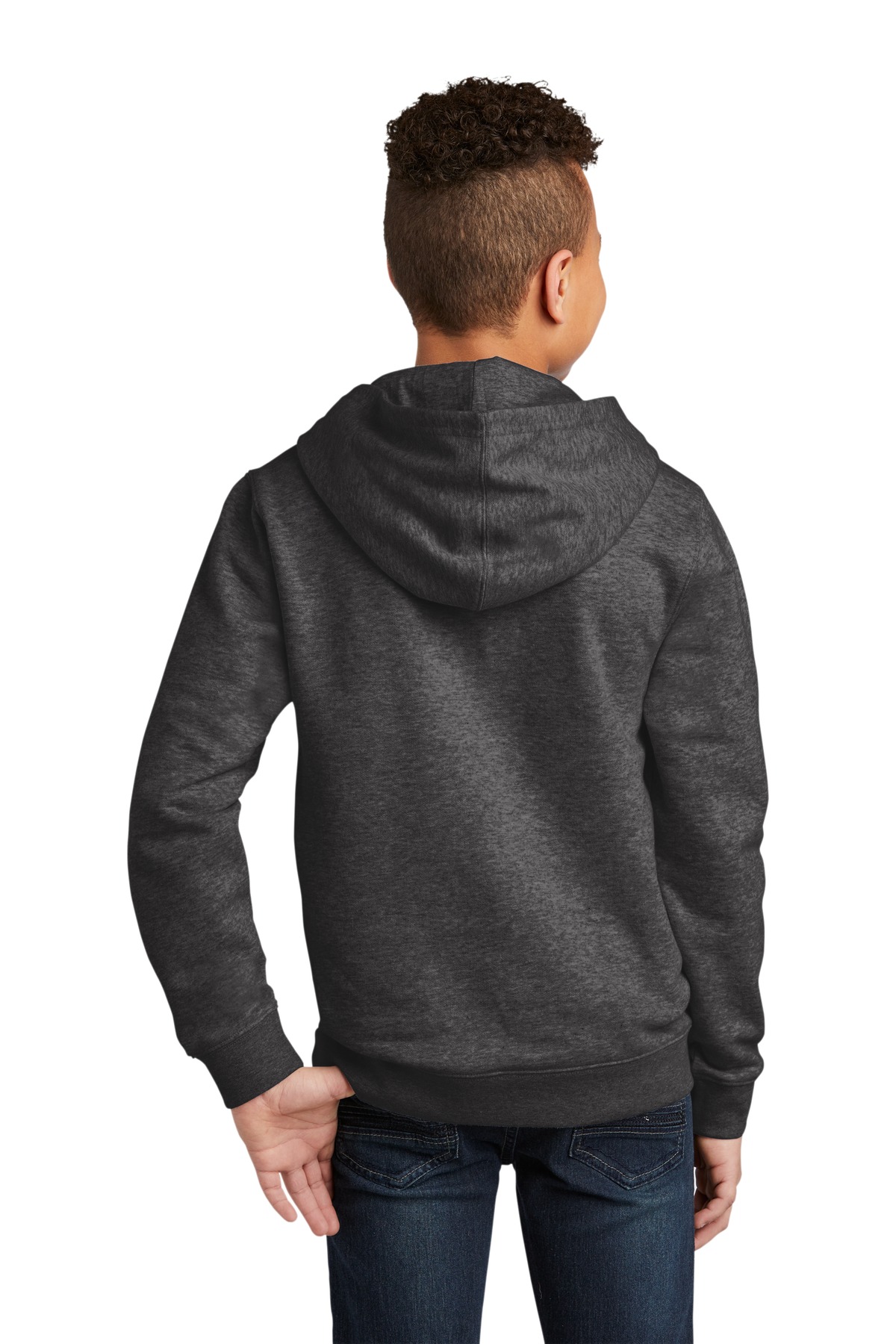 District Youth V.I.T.Fleece Hoodie DT6100Y - Picture 12 of 30