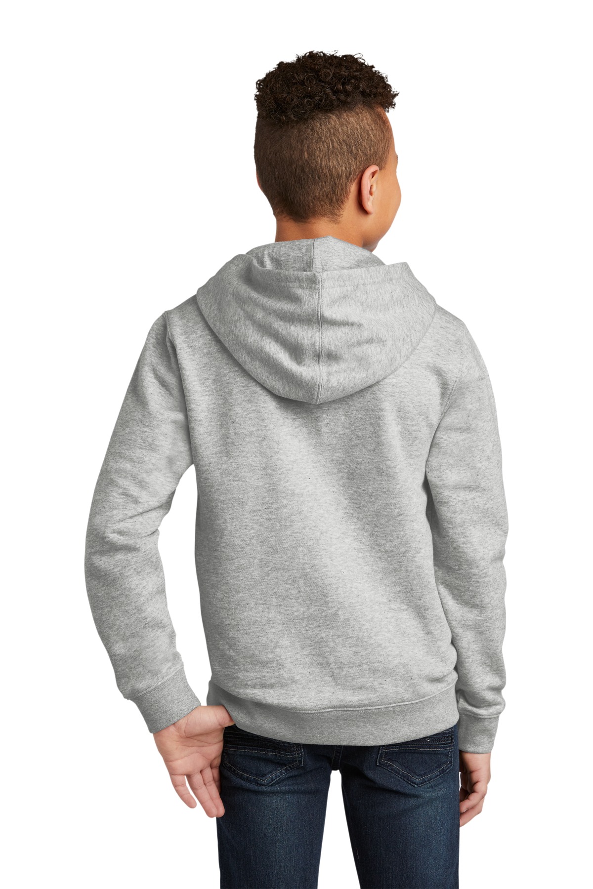 District Youth V.I.T.Fleece Hoodie DT6100Y - Picture 16 of 30